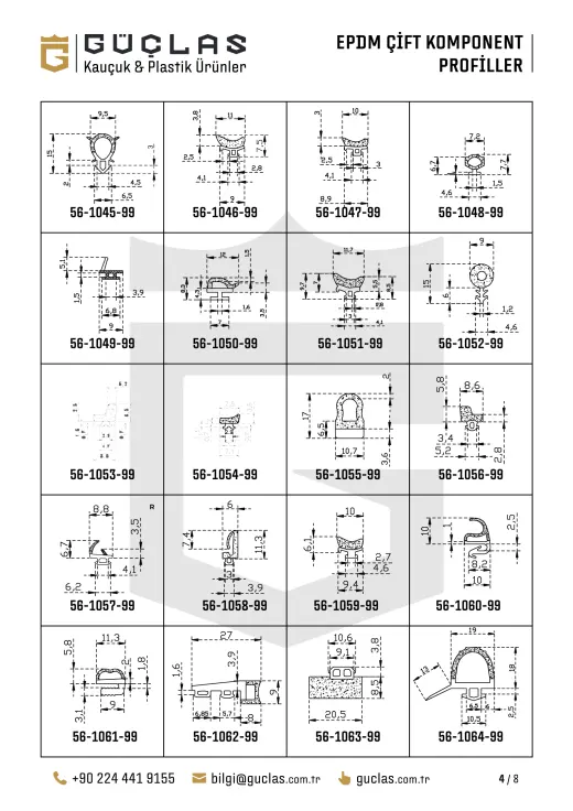 EPDM Dual-Durometer Profiles