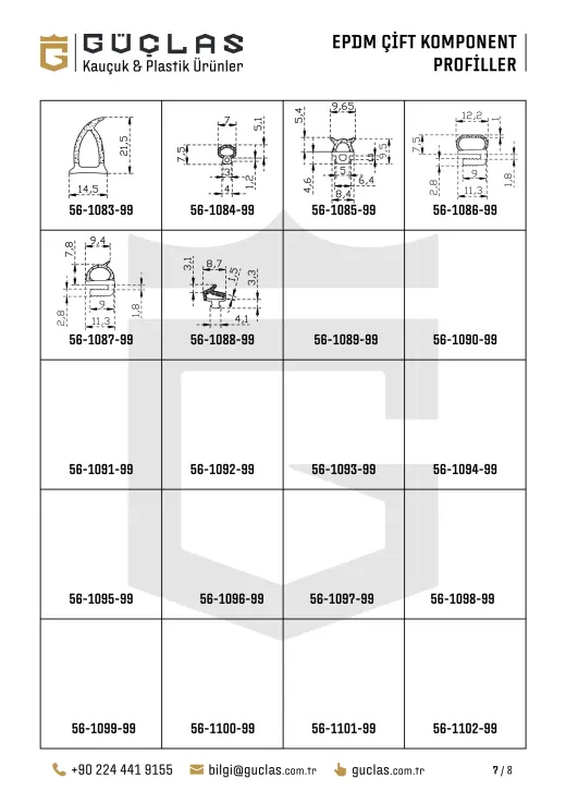 EPDM Dual-Durometer Profiles