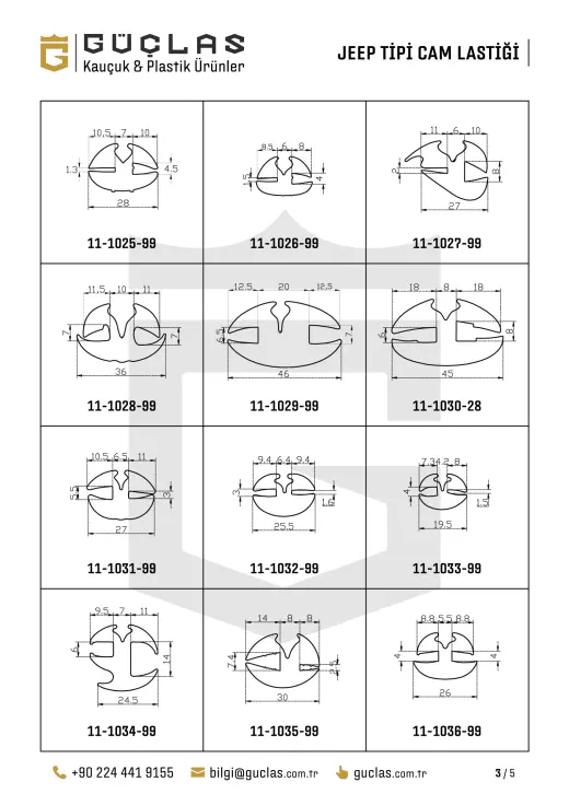 Glass Seals — Catalog drawing 3