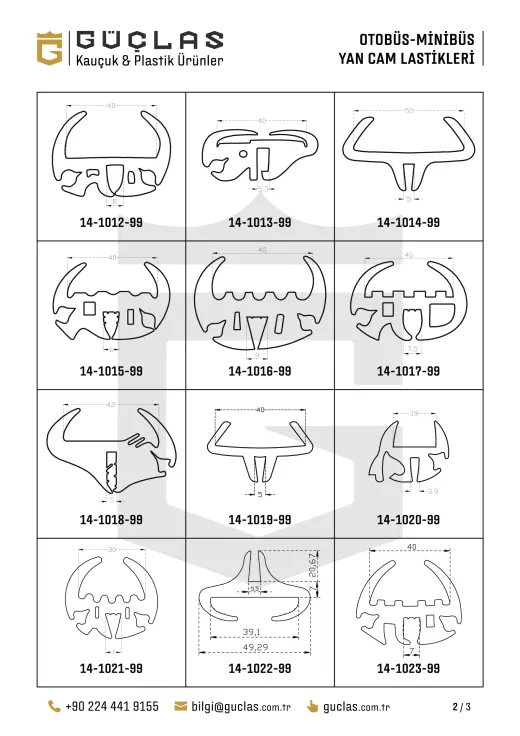 Glass Seals — Catalog drawing 2