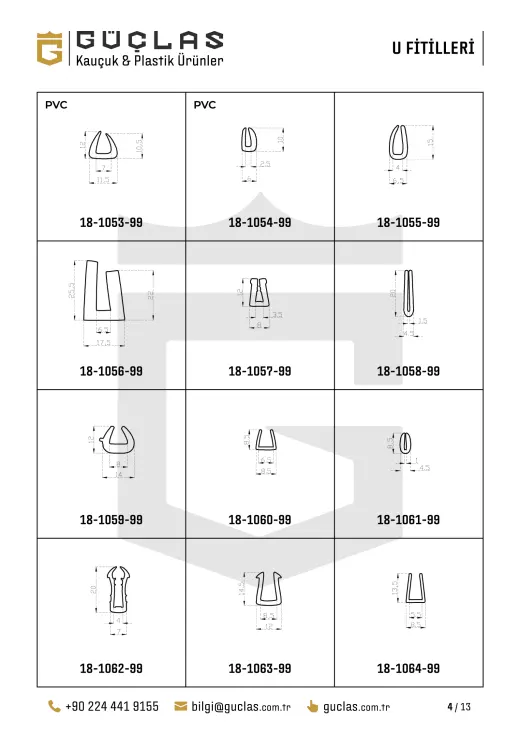 U-Profile — Katalogzeichnung 4