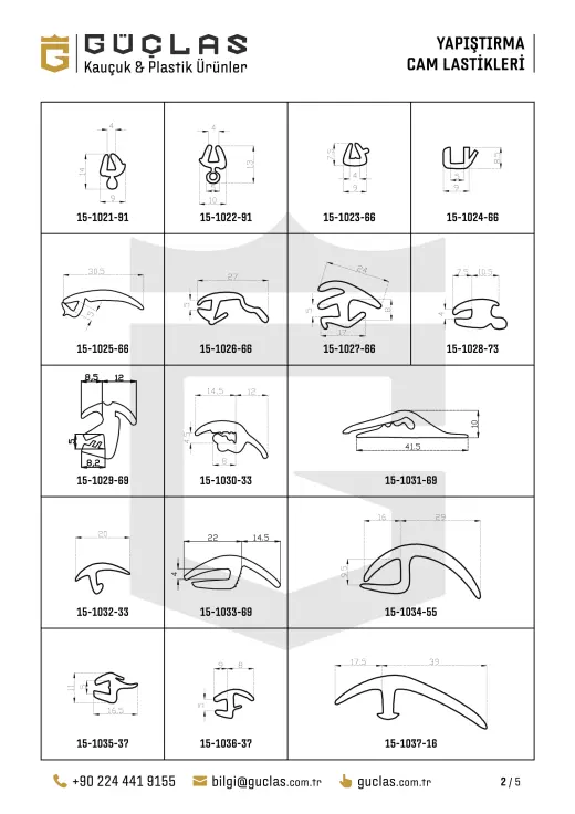 Glass Seals — Catalog drawing 2